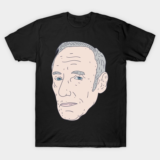 William Burroughs - Beat Poet Graphic - Beat Generation T-Shirt by DeWinnes